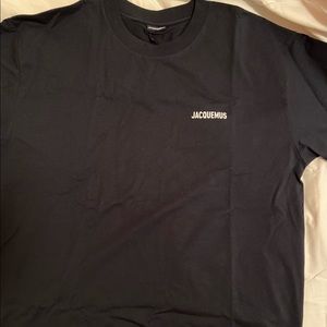 Jacquemus navy blue shirt sleeve t shirt